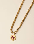 Collier MAHAUT bordeaux